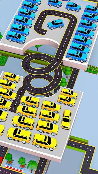 Traffic Jam Puzzle Games 3D — Мод: Много денег — скриншот 4