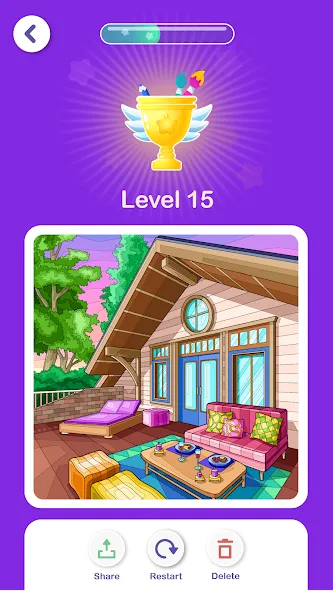 Hey Color Paint by Number Art MOD — Много подсказок и без рекламы на Андроид — скриншот 5