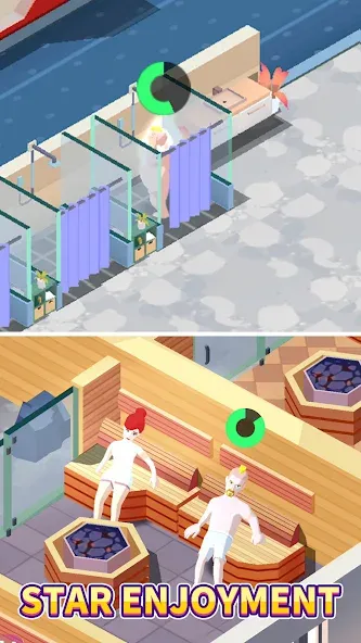 Скачать Fitness Club Tycoon на Андроид — Много денег — скриншот 4 Скачать Fitness Club Tycoon на Андроид — Много денег — скриншот 4