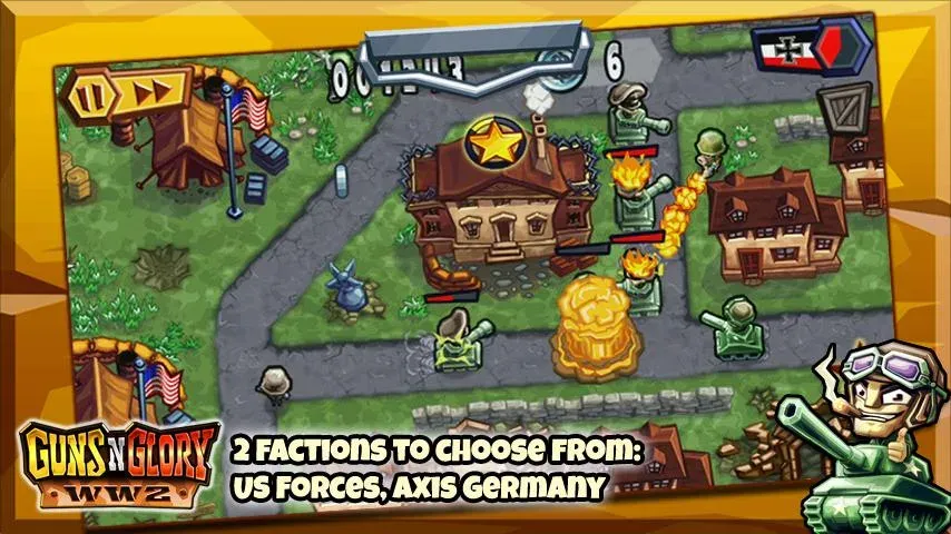 Guns'n'Glory WW2 Mod APK Много денег и золота — Скачать на Андроид — скриншот 2