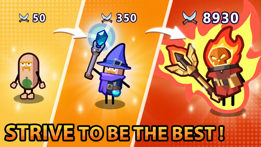 Взлом Hero Making Tycoon: Idle Games — Много денег — скриншот 3
