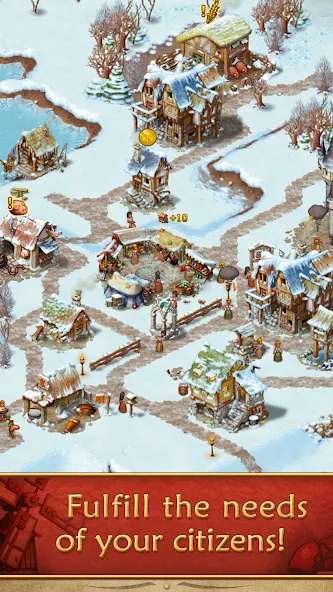 Скачать Townsmen (Мод: Много денег) на Андроид — скриншот 3