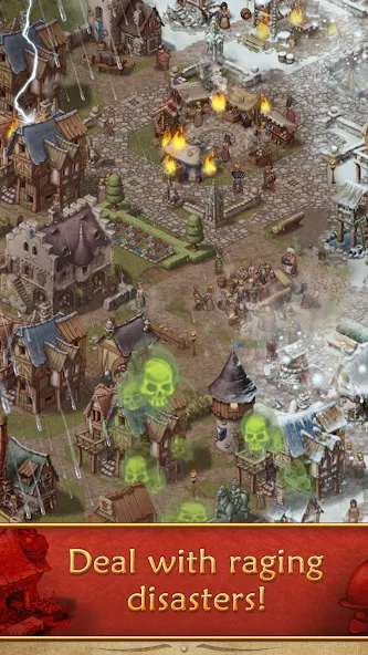 Скачать Townsmen (Мод: Много денег) на Андроид — скриншот 5