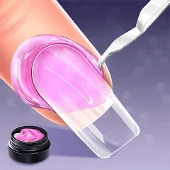 Nail Salon Fashion Makeup Game на Андроид — Все открыто и нет рекламы