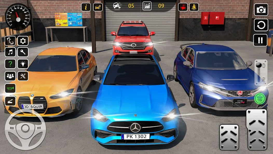 Взлом Super Car Parking 3d Games — Много денег — скриншот 5