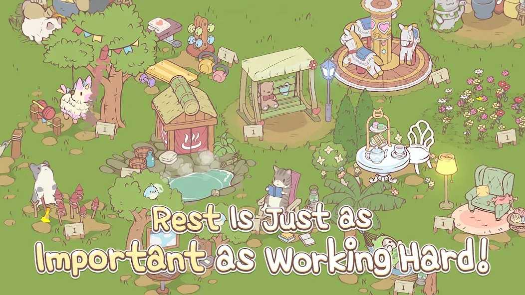 Cats & Soup - Cute Cat Game Mod APK Много денег и кристаллов — Скачать на Андроид — скриншот 3 Cats & Soup - Cute Cat Game Mod APK Много денег и кристаллов — Скачать на Андроид — скриншот 3