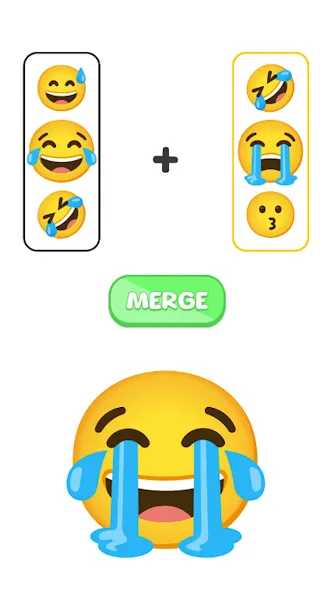 Emoji Mix: DIY Mixing — Взломанная версия (Все смайлики открыты) — скриншот 1 Emoji Mix: DIY Mixing — Взломанная версия (Все смайлики открыты) — скриншот 1