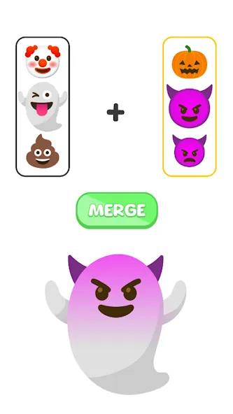 Emoji Mix: DIY Mixing — Взломанная версия (Все смайлики открыты) — скриншот 2 Emoji Mix: DIY Mixing — Взломанная версия (Все смайлики открыты) — скриншот 2