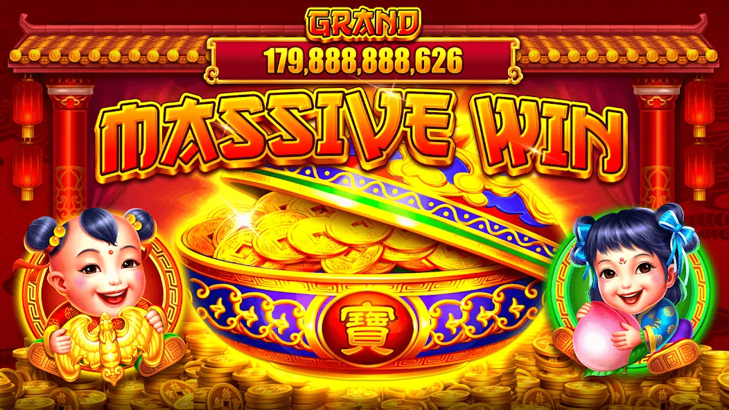 Slotsmash™ - Casino Slots Game (Мод Много денег и монет) — скриншот 2