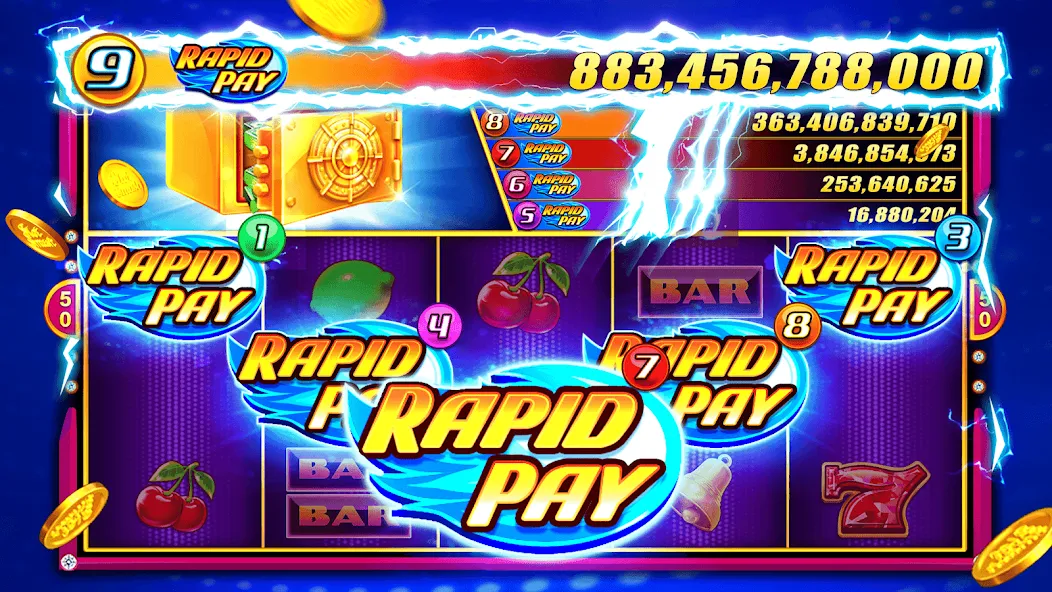 Slotsmash™ - Casino Slots Game (Мод Много денег и монет) — скриншот 5