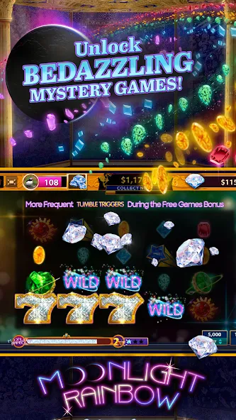 Скачать взлом Da Vinci Diamonds Casino – Bes на Андроид — Много денег — скриншот 4
