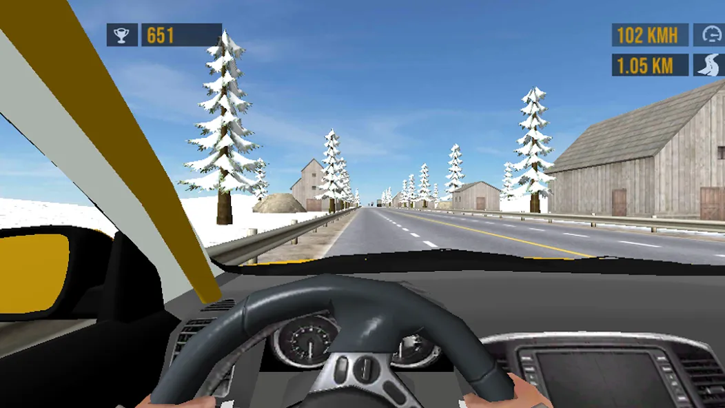Highway Traffic Car Racer на Андроид — Мод Много денег — скриншот 2