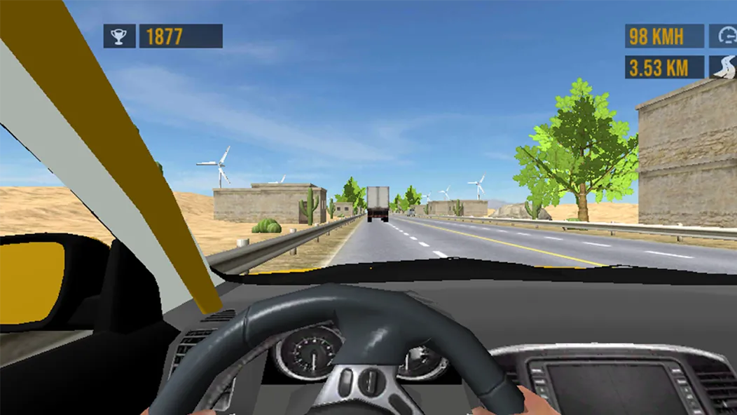 Highway Traffic Car Racer на Андроид — Мод Много денег — скриншот 4