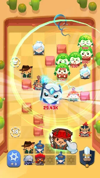 Скачать взломанную Cube Defender: Casual TD — Много денег — скриншот 2