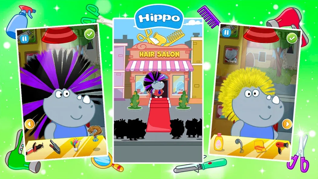 Hair Salon: Fashion Games MOD APK на Android — Много денег — скриншот 3