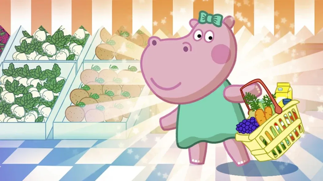 Kids Supermarket: Shopping (Мод Все покупки разблокированы) — скриншот 1