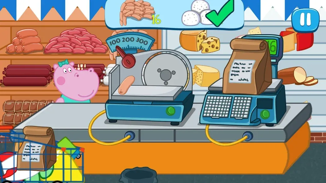 Kids Supermarket: Shopping (Мод Все покупки разблокированы) — скриншот 4