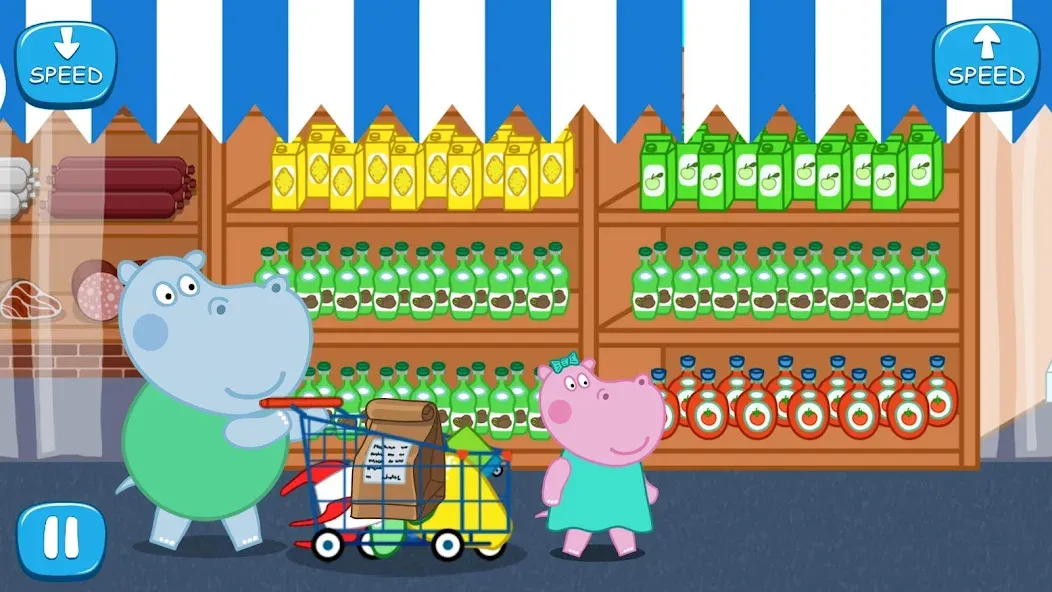 Kids Supermarket: Shopping (Мод Все покупки разблокированы) — скриншот 5