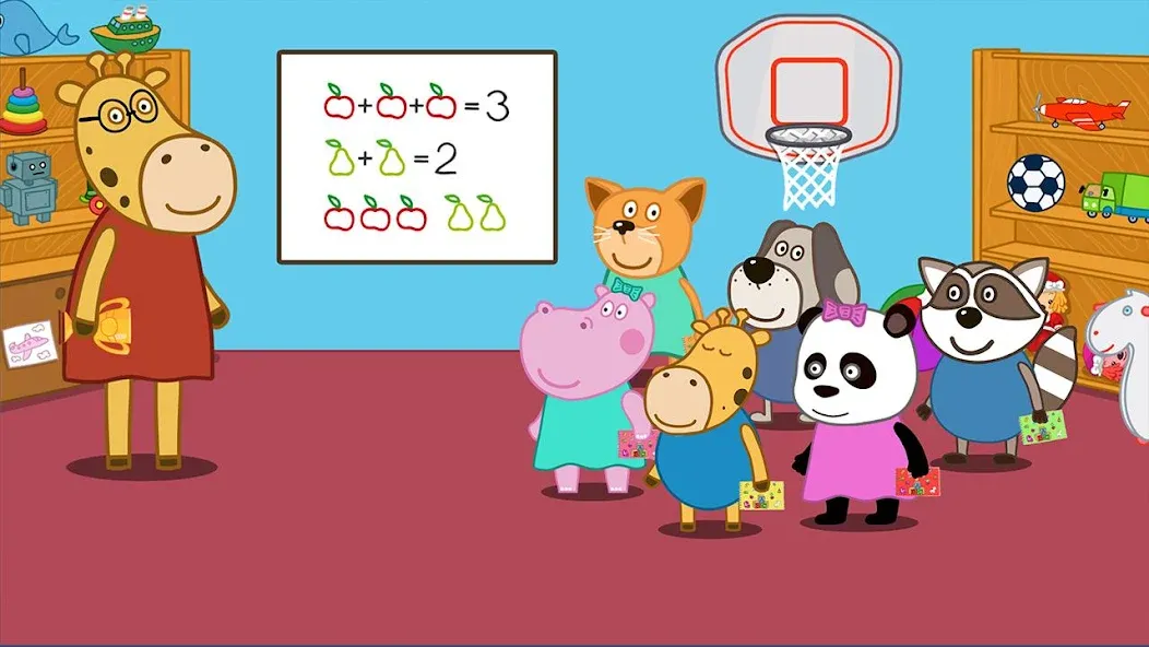 Скачать Kindergarten: Learn and play — Последняя версия (Все открыто) — скриншот 1