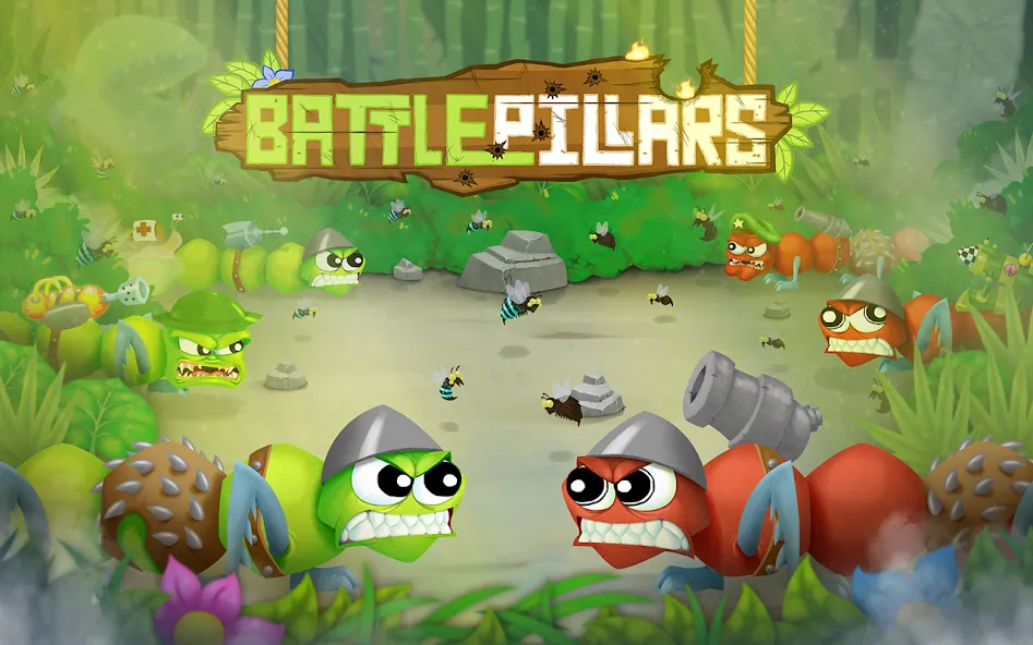Battlepillars Multiplayer PVP на Андроид — Много денег и кристаллов — скриншот 1 Battlepillars Multiplayer PVP на Андроид — Много денег и кристаллов — скриншот 1