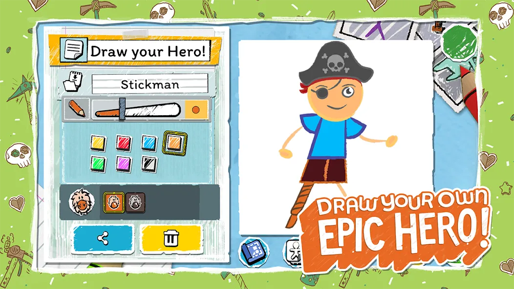 Скачать Draw a Stickman: EPIC 3 на Android — Все открыто — скриншот 1