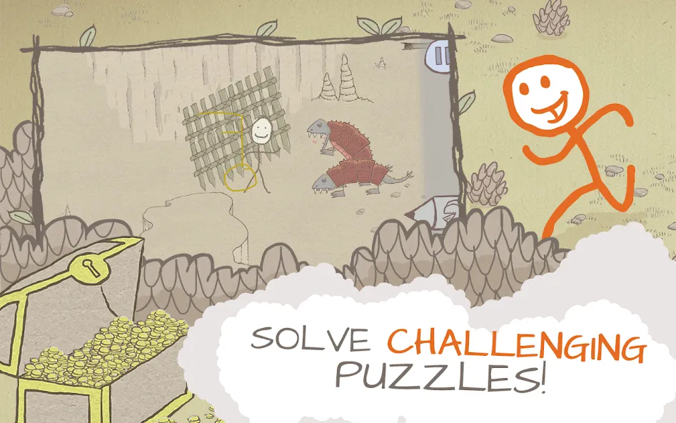 Скачать Draw a Stickman: EPIC Free на Андроид — Все уровни разблокированы — скриншот 5