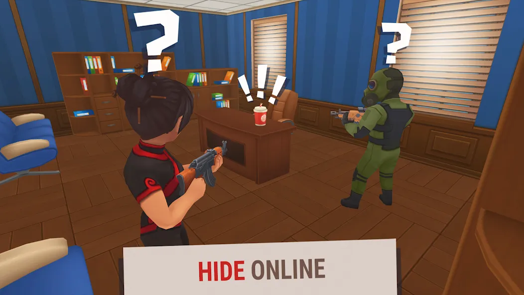 Скачать Hide Online - Hunters vs Props — Много денег и патронов — скриншот 3