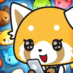 Скачать взлом Aggretsuko : Match 3 Puzzle на Андроид — Много алмазов и денег