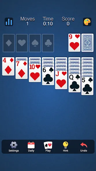 Скачать Classic Solitaire - Klondike на телефон — Без рекламы — скриншот 4