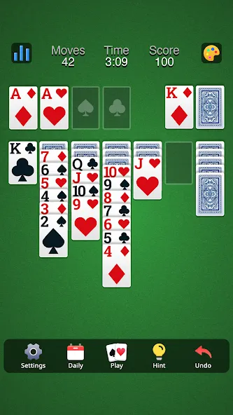 Скачать Classic Solitaire - Klondike на телефон — Без рекламы — скриншот 5