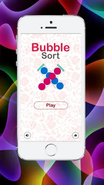 Bubble sort bubbling maker fun на Андроид — Мод Все уровни разблокированы — скриншот 2