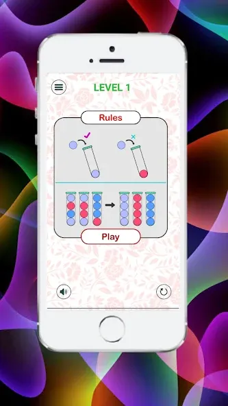 Bubble sort bubbling maker fun на Андроид — Мод Все уровни разблокированы — скриншот 5