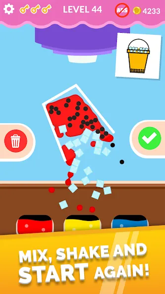 Bubble Tea! MOD APK — Много денег — скриншот 4