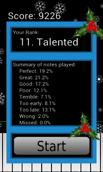 Взлом Christmas Piano — Все песни разблокированы — скриншот 2