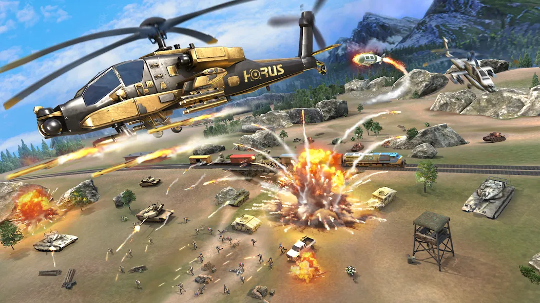 Скачать World War: Fight For Freedom MOD APK — Много денег и бессмертие — скриншот 2 Скачать World War: Fight For Freedom MOD APK — Много денег и бессмертие — скриншот 2