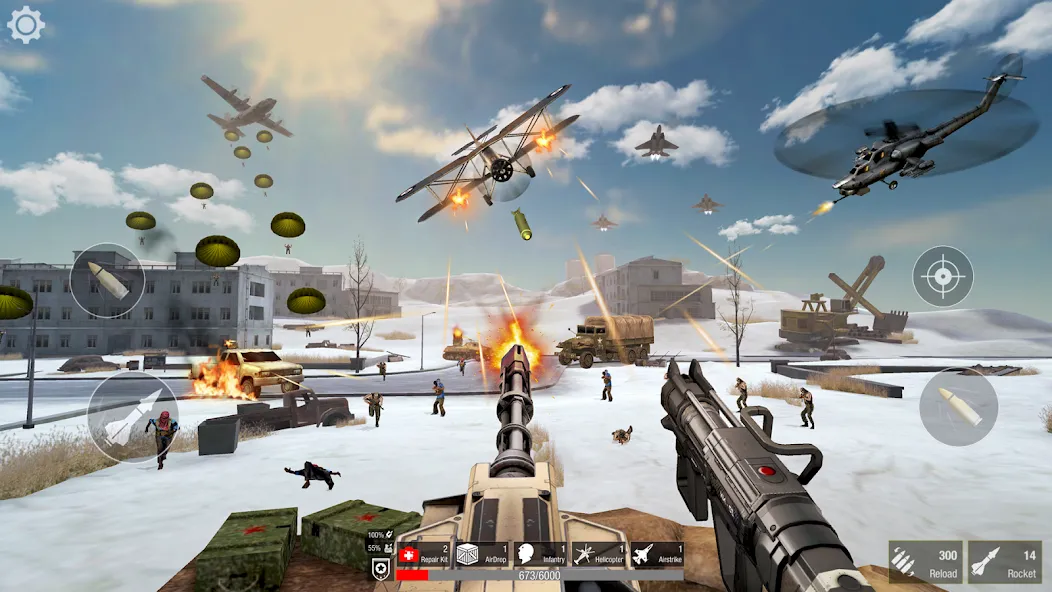 Скачать World War: Fight For Freedom MOD APK — Много денег и бессмертие — скриншот 4 Скачать World War: Fight For Freedom MOD APK — Много денег и бессмертие — скриншот 4
