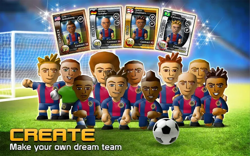 Скачать BIG WIN Soccer: World Football — Последняя версия (Много денег) — скриншот 2