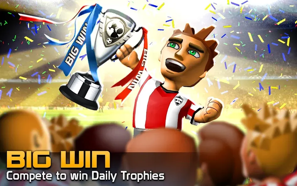 Скачать BIG WIN Soccer: World Football — Последняя версия (Много денег) — скриншот 4