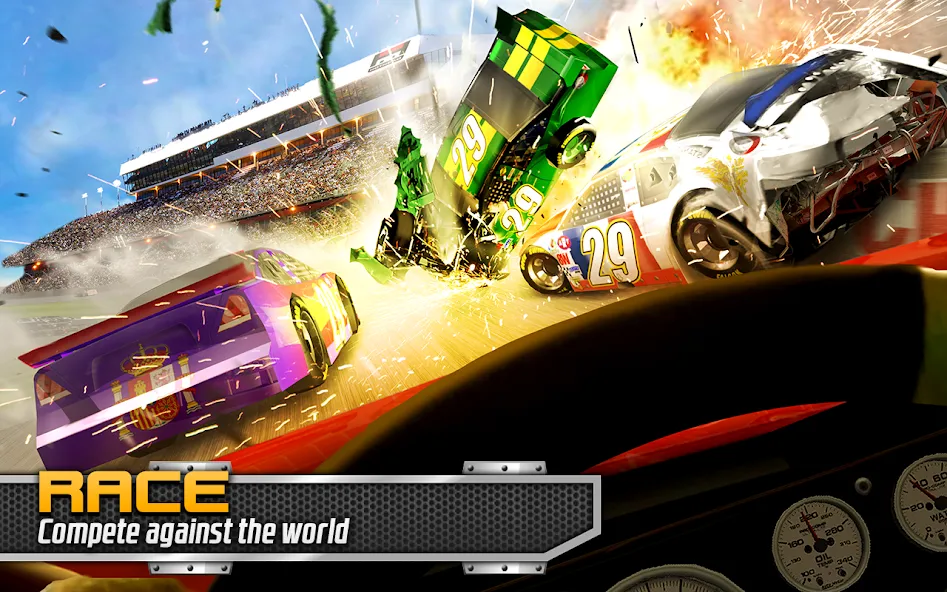 BIG WIN Racing (Мод Много денег) — скриншот 4