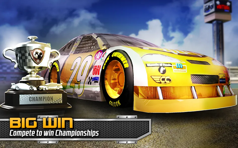 BIG WIN Racing (Мод Много денег) — скриншот 5