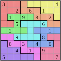Взломанная Droidoku - Andoku Puzzle на Андроид — Все уровни разблокированы