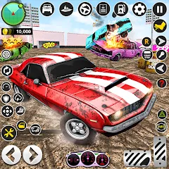 Скачать X Demolition Derby : Car Games с модом — Много денег