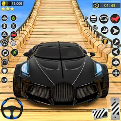 GT Car Stunt Race: Mega Ramps (Мод Много денег)