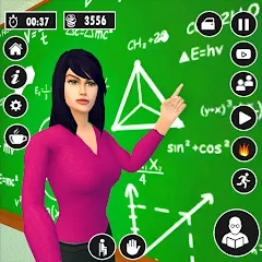 Скачать High School Teacher Life Game на Android — Много денег