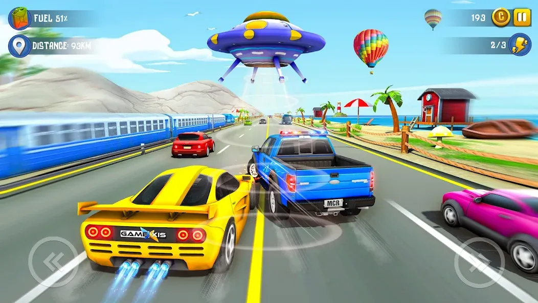 Скачать Mini Car Racing Game Legends — Много денег — скриншот 2