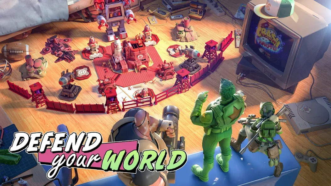 Скачать TOY WARS MOD APK — Много денег — скриншот 4