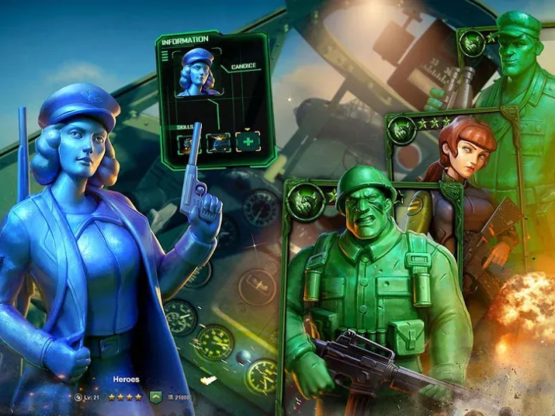 Скачать TOY WARS BETA (Мод: Много денег) на Андроид — скриншот 5