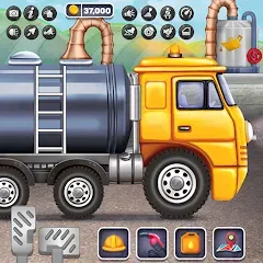 Oil Tanker Truck Games Mod APK Много денег — Скачать на Андроид