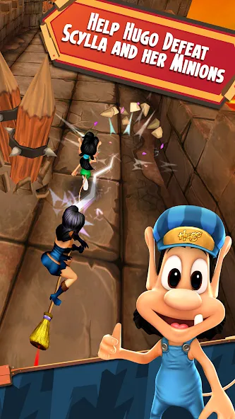Hugo Troll Race 2: Rail Rush — Мод: Много денег и золота — скриншот 3