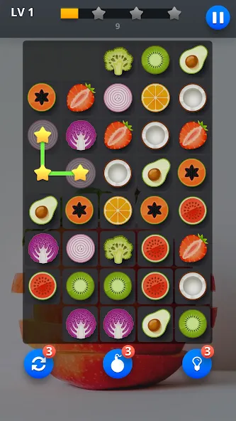 Взломанная Onet Connect - Pair Matching на Андроид — Все уровни разблокированы без рекламы — скриншот 1 Взломанная Onet Connect - Pair Matching на Андроид — Все уровни разблокированы без рекламы — скриншот 1